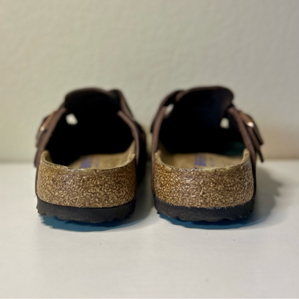 BIRKENSTOCK BOSTON Habana oiled leather-size: 
EU:37 US:6.5 Soft Footbed. NIB! - Picture 9 of 13